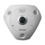 Camera IP 4K-ULTRA HD, 12.0MP,  Analiza video HEATmap, lentila 1.29mm fisheye, audio integrat - HIKVISION