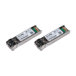 Kit 2 x Module SFP 1.25/10/25G, 15 Km, Single LC, SM 1270/1330nm - MikroTik