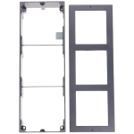 Rama montaj aparent, 3 module, pentru Interfon modular - HikVision DS-KD-ACW3 - imagine 2