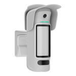 Detector de miscare PIR Curtain Outdoor HighMount (PhOD), anti-masking, wireless, alb -  AJAX