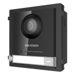 Modul Master Interfonie modulara, camera 2MP fisheye, un buton apelare - HikVision DS-KD8003-IME1
