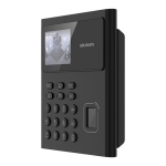 Terminal standalone IP de pontaj, LCD 2.4inch, cititor Amprenta, Card Mifare, Wi-Fi - HIKVISION - imagine 2