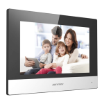 Post interior videointerfon IP, 7 inch LCD, Micro SD, PoE - HikVision DS-KH6320-TE1