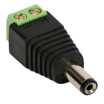 Mufa tata, pentru alimentarea camerelor, cu surub, 12V - OEM MA03 SDC-CAT