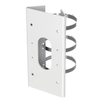 Suport vertical pe stâlp ,Oțel inoxidabil- HikVision DS-1475ZJ-SUS