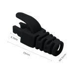 Manson protectie conector RJ45-CAP-BK - ASYTECH Networking RJ45-CAP-BK