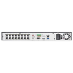 NVR 16ch PoE IP 12MP 4K  2xHDD H.265+ AcuSense, Permite cam AI, IVS-HikVision DS-7616NXI-I2/16P/S(E) - imagine 2