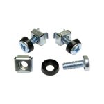 Set suruburi si piulite pentru montare rack 100 buc - ASYTECH Networking ASY-SCR-NUT