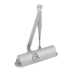 Amortizor hidraulic argintiu cu brat articulat 20-80 Kgf - Dormakaba TS68
