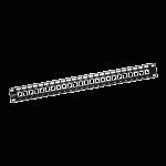 Mufa RJ-45 UTP Cat.6 tool-less, neagra, 10 Gbps - TRENDnet TC-K25C6BK