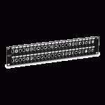 Mufa RJ-45 UTP Cat.6 tool-less, neagra, 10 Gbps - TRENDnet TC-K25C6BK