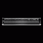 Patch Panel ecranat 48 porturi blank keystone 2U - TRENDnet - imagine 2