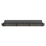 Patch Panel 2U, FTP cat5e, 48 porturi RJ45, ecranare completa - ASYTECH Networking ASY-PP-FTP5E-48 - imagine 2