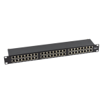 Patch Panel 2U, FTP cat6, 48 porturi RJ45 complet ecranat - ASYTECH Networking ASY-PP-FTP6-48