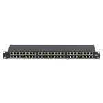 Patch Panel 2U, FTP cat6, 48 porturi RJ45 complet ecranat - ASYTECH Networking ASY-PP-FTP6-48 - imagine 2