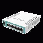 Switch 1 port combo Gigabit Ethernet / SFP si 5 porturi SFP 1.25Gbps, PoE - MikroTik CRS106-1C-5S