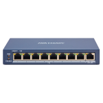 Switch 8 porturi PoE + 1 Port Uplink Gigabit, 110W, Cu management - HikVision DS-3E1309P-EI - imagine 2