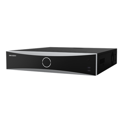 NVR 32ch IP 12MP, 16xPoE ,H.265+, 4xHDD, AcuSense, 256Mbps, Alarma - HikVision DS-7732NXI-K4/16P