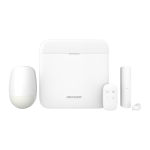 Kit sistem de alarma AX PRO Wireless (868Mhz), LAN + Wi-Fi + GPRS - HikVision DS-PWA64-KIT-WE