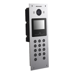 Videointerfon de exterior IP, 2MP, ecran 3.5inch, Mifare, cod PIN, card - HikVision DS-KD3003-E6 - imagine 2