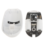 Detector PIR + Geam spart Wireless AX PRO 868Mhz, detectie 12m - HikVision DS-PDPG12P-EG2-WE - imagine 2