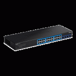 Switch Web Smart Management 24 porturi Gigabit, 4 porturi SFP+ 10G - TRENDnet