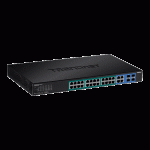 Switch 28 porturi Gigabit Web Smart, 24 x PoE+, 4 x Gigabit/SFP - TRENDnet