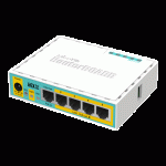 Router hEX PoE Lite, 5 x Fast Ethernet 4 x PoE, RouterOS L4 - Mikrotik