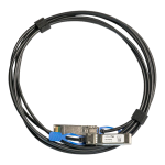 Patch cord FO InfiniBand 1m QSFP+ la QSFP+ / QSFP28 la QSFP28 Negru - MikroTik XQ-DA0001