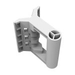 Adaptor de montare pe stalp sau perete, seria mANT SXT Omnitik BaseBox DynaDish - MikroTik QME