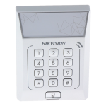 Cititor standalone cu tastatura si card proximitate Mifare 13.56MHz - HikVision DS-K1T801M - imagine 2
