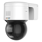 Camera IP miniPT 4MP, Wi-Fi, Card, LED 30m, 4mm, AcuSense, PoE - HikVision DS-2DE3A400BW-DE/W F1 T5 - imagine 2