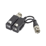Set doua bucati - Video Balun HDTV pasiv cu cablu pigtail - HikVision DS-1H18S/E
