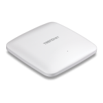 Access Point Wireless AX1800 Dual Band WiFi 6 PoE+ de interior - TRENDnet - imagine 2