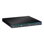 Switch 52 porturi Gigabit Web Smart, 48 x PoE+, 4 x Gigabit/SFP - TRENDnet