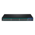 Switch 52 porturi Gigabit Web Smart, 48 x PoE+, 4 x Gigabit/SFP - TRENDnet - imagine 2