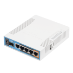 hAP ac, 5 x Gigabit, 802.11b/g/n 2.4Ghz, 802.11ac 5GHz, SFP, USB - MikroTik