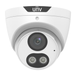 Camera IP 4K, protectie perimetrala, lentila 2.8 mm, IR 30m, Audio - UNV