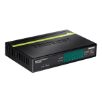 Switch 8 porturi Gigabit PoE/PoE+ 61W - TRENDnet