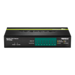 Switch 8 porturi Gigabit PoE/PoE+ 61W - TRENDnet - imagine 2