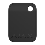Tag proximitate pentru KEYPAD PLUS, 13.56 MHz, negru - Ajax Tag (BLK)
