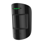 Detector de miscare si geam spart cu imunitate la animale, negru - Ajax CombiProtect BLK - imagine 2