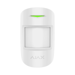 Detector de miscare wireless cu imunitate la animale, alb - Ajax MotionProtect