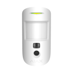 Detector de miscare PIR MotionCam Indoor, imunitate animale, wireless, alb - AJAX