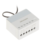 Modul releu wireless, NO/NC, LED, 868 MHz, RF 1800 m - HikVision DS-PM1-O1L-WE - imagine 3