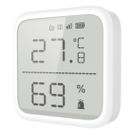 Senzor de temperatura si umiditate wireless AX Pro, 868MHz - HikVision DS-PDTPH-E-WE - imagine 2