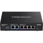 Switch 6 porturi, 4 x 2.5G si 2 x 10G , Fanless - TRENDnet - imagine 2
