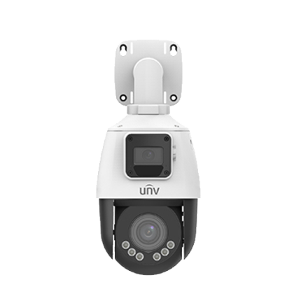 Camera IP PTZ 4X, Dual-Lens, 2x2MP, IR 50M, Audio, VCA, Lighthunter - UNV
