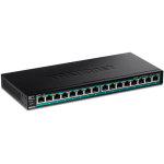 Switch 16 porturi Gigabit PoE/PoE+ 120W - TRENDnet