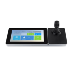 Controller IP cu touchscreen 10.1 inchi, control 2000 echipamente - HikVision DS-1600KI - imagine 2